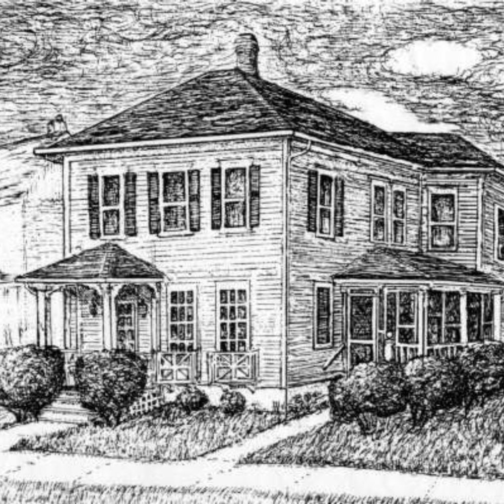 Davis Home by Ave Hurley 4" x 6" Print + ACEO Collectors Set
